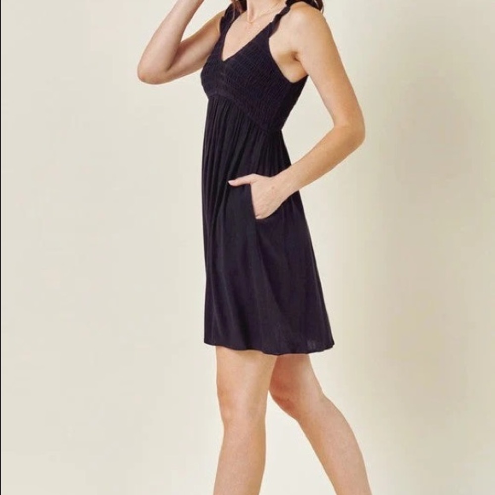 Wishlist Ruffly Ruched Top Mini Dress-NWT - Picture 3 of 4